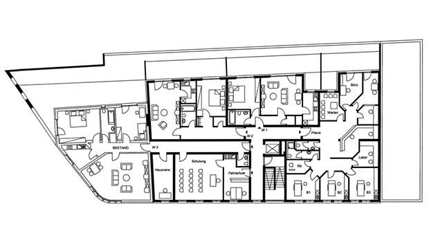 Umbau und Erweiterung Wohn- und Geschäftshaus Troisdorf